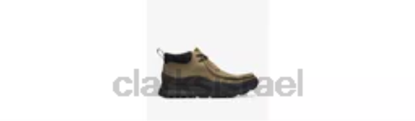 V268917 נובוק זית כהה Clarks atl trek wall boot gor-tex