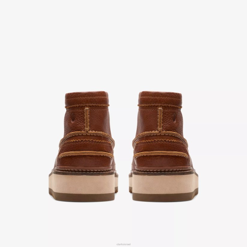V268921 עור שזוף כהה Clarks קלארקהיל אמצע