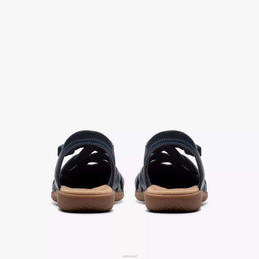 V26892 עור נייבי Clarks אליזבל ים