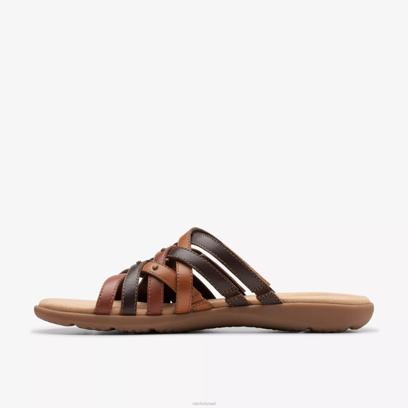 V26894 חום רב צבעוני Clarks אליזבל ריו