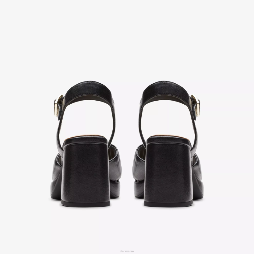 V26896 עור שחור Clarks ritzy75 rae