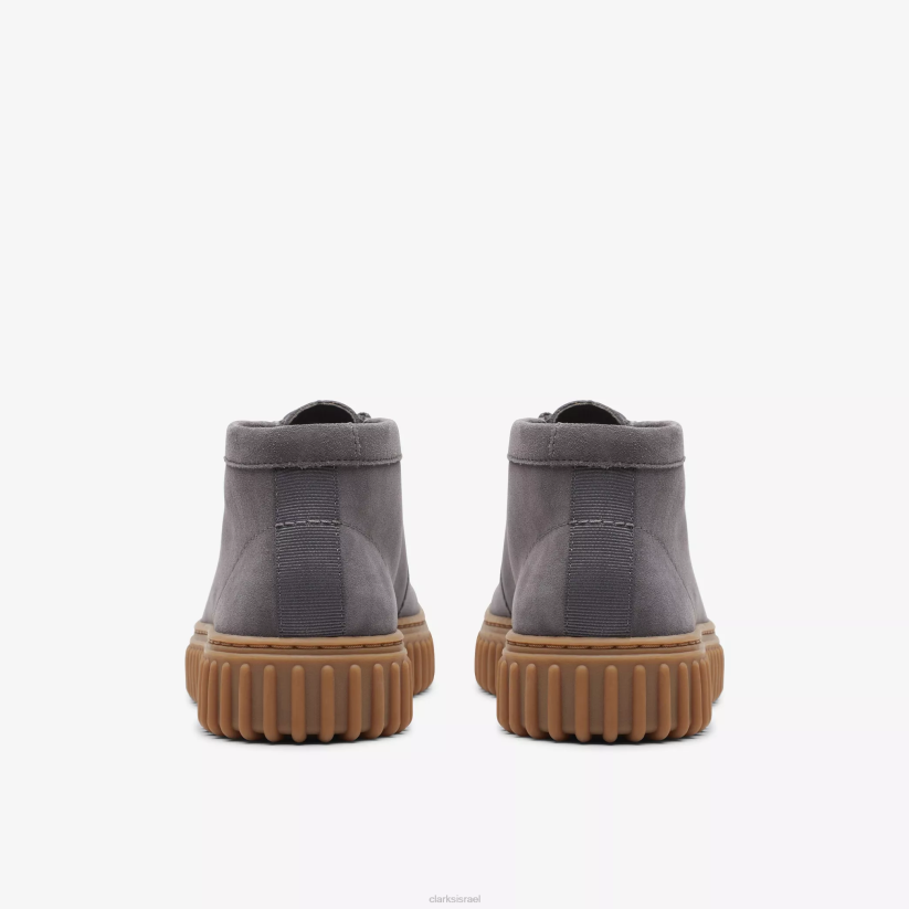 V268974 זמש אפור Clarks ילד טורהיל