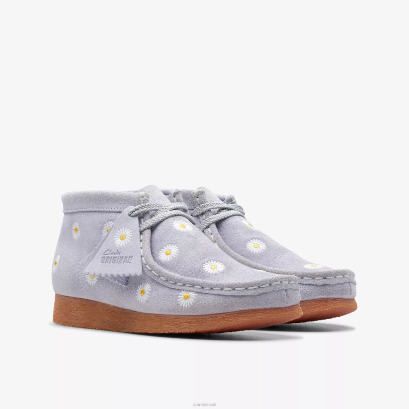 V268975 ענן אפור Clarks מגף wallabee ישן יותר