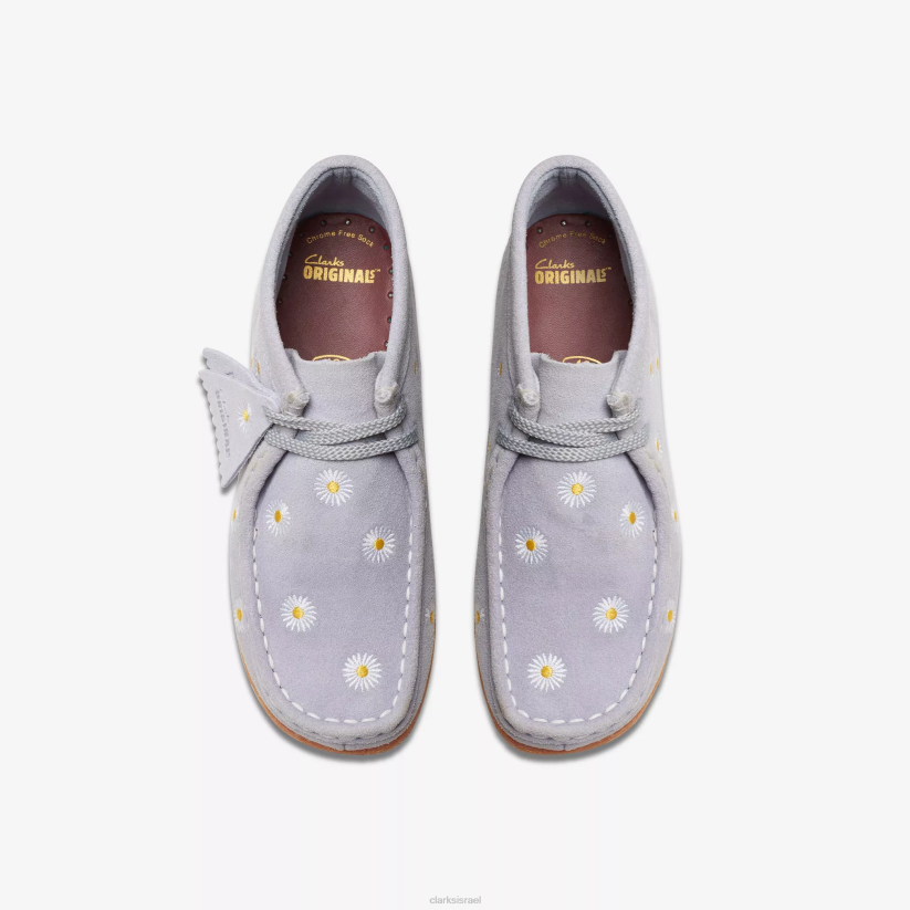 V268975 ענן אפור Clarks מגף wallabee ישן יותר