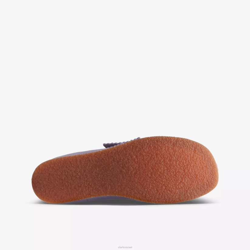 V268976 זמש לילך Clarks מגף wallabee ישן יותר