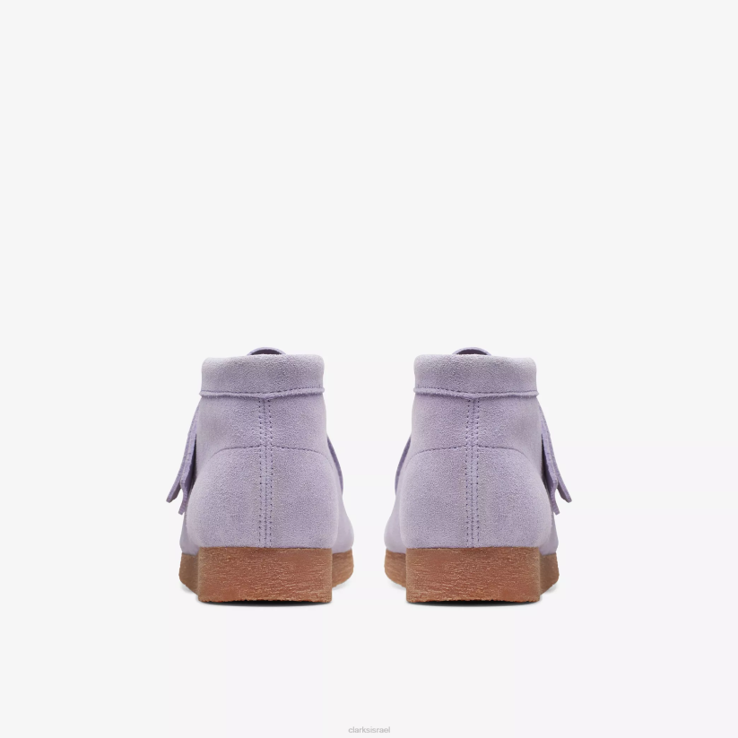 V268976 זמש לילך Clarks מגף wallabee ישן יותר