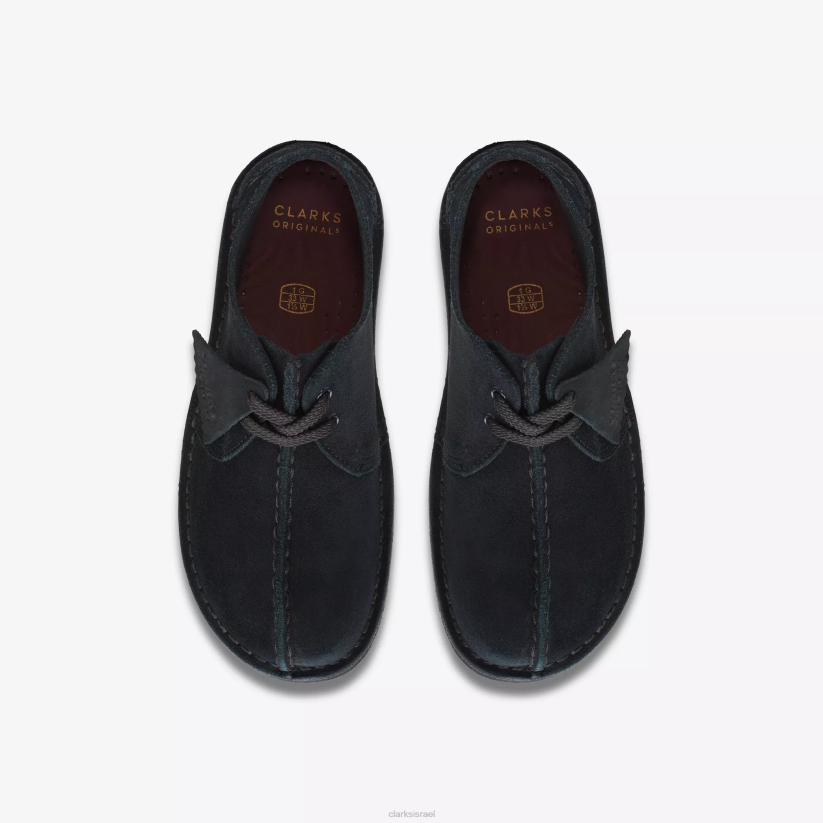 V268979 זמש שחור Clarks טיול במדבר ישן יותר