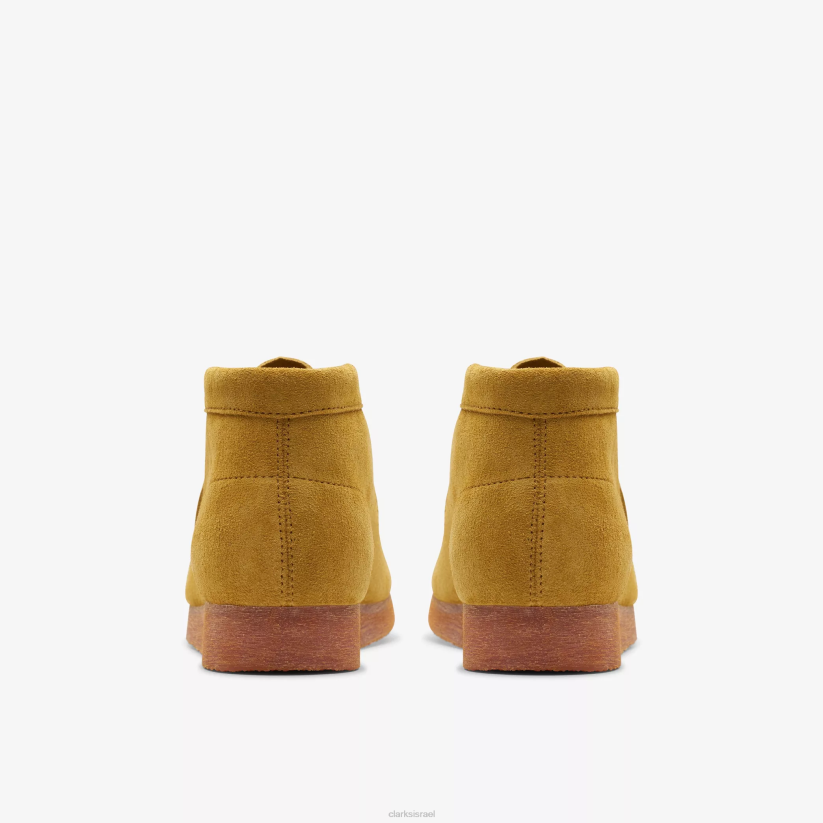 V268980 זית כהה Clarks מגף wallabee ישן יותר