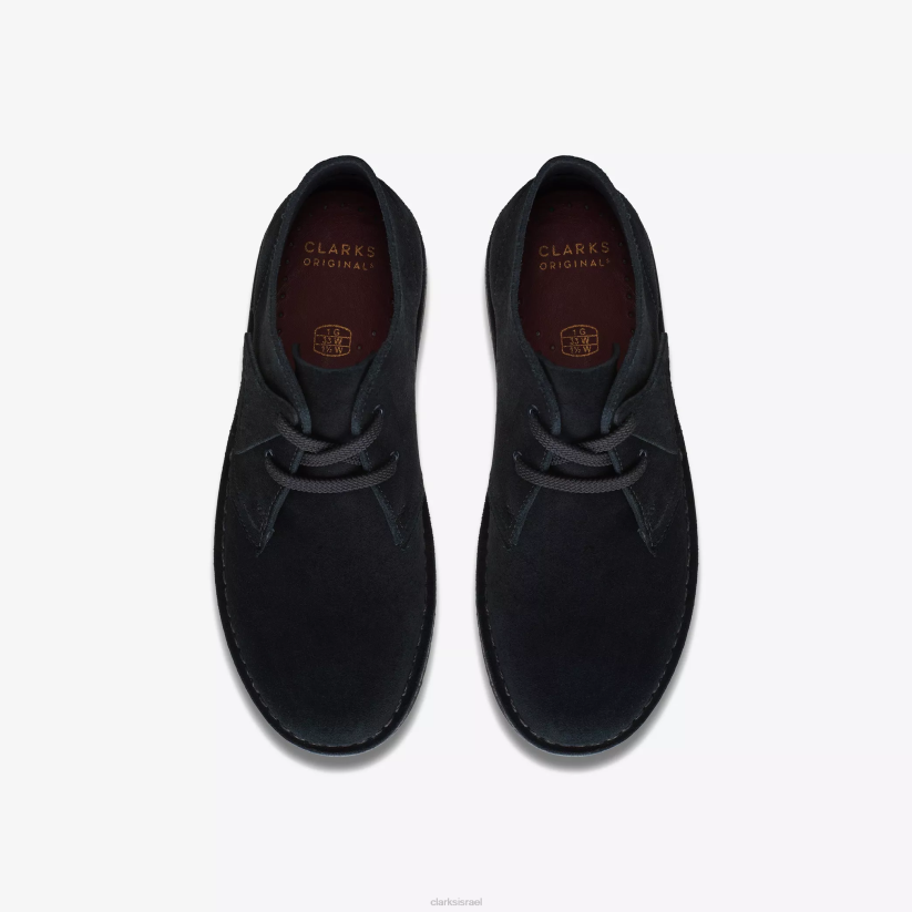 V268985 זמש שחור Clarks מגף מדבר ישן יותר