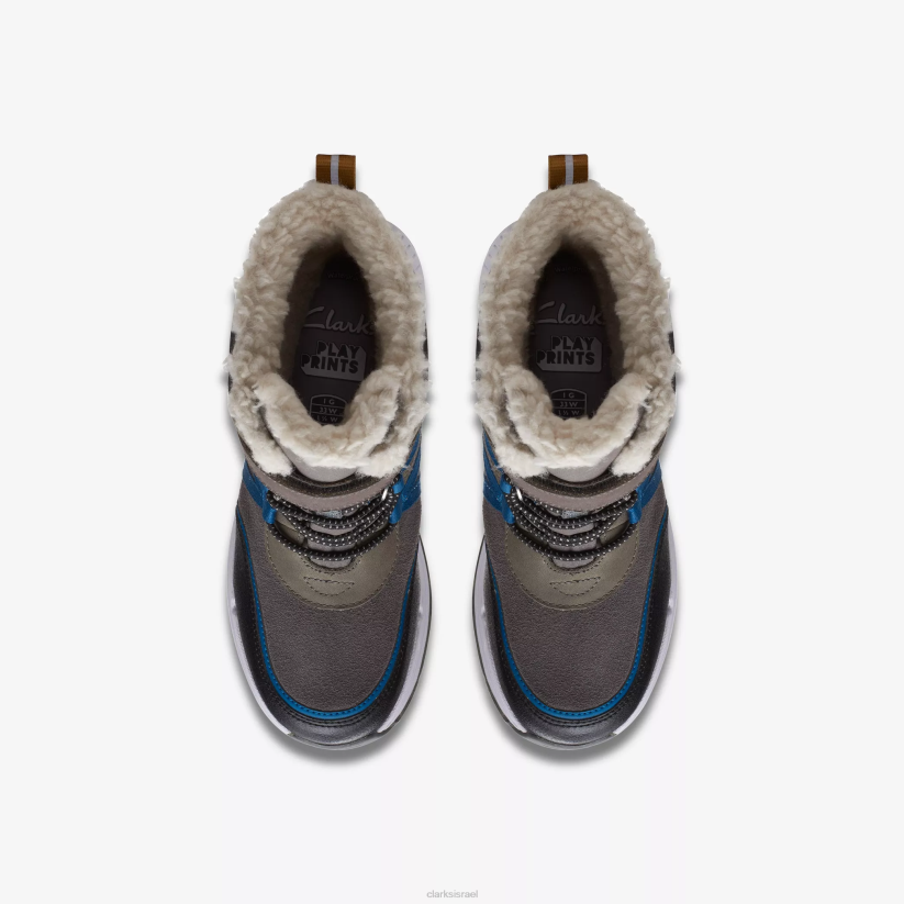 V268997 עמיד למים בחיל הים Clarks גור לוהט מבוגר יותר